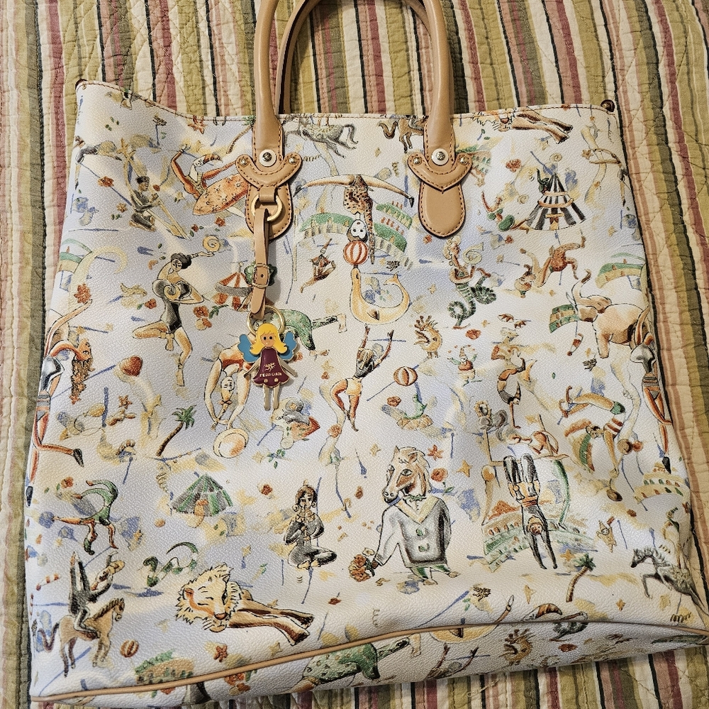 Piero Guidi Magic Circus Crossbody Tote